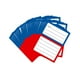 thumbnail image 3 of 200 etiquetas de correo en blanco con dirección de retorno, etiquetas de envío para/desde etiquetas de dirección azul y rojo, 3 of 9