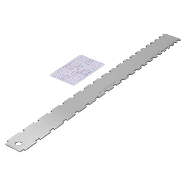 String Pitch Ruler, Neck Notched String Action Gauge Chord Height Accurate For Acoustic Guitars For Electric Guitars