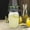 E, variant on LSLJS Wide Mouth Mason Jar Pour Spout Lids with Handle Reusable Plastic Flip Cap Lid, Leak-proof Airtight Black, Lid Lid