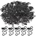 thumbnail image 1 of OULII 100pcs Metal T-Shirt Clips Clothing Accessory Fastener Black for Artists Sewing, 1 of 5
