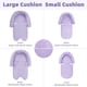 thumbnail image 4 of Inserto para Asiento de Auto Infantil y Fundas para Arnés SWESEN Morado 0-12 meses, 4 of 8