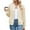11# Beige, variant on Womens Bomber Jacket Zip Up Textured Casual Lightweight Trendy Outerwear Coat Spring Winter Varsity Jackets Gray XL