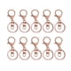 thumbnail image 2 of Anillos de llavero duraderos con accesorios giratorios 4 piezas, 2 of 8