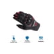 thumbnail image 4 of Guantes para Motociclista Hanylish Antideslizantes, Unisex, Negro-Rojo, Talla M, 4 of 5