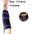 thumbnail image 2 of Knee Wraps -elastic Knee And Elbow Support Compression - For Powerlifting, Fitness,gym Workout, 2 of 5