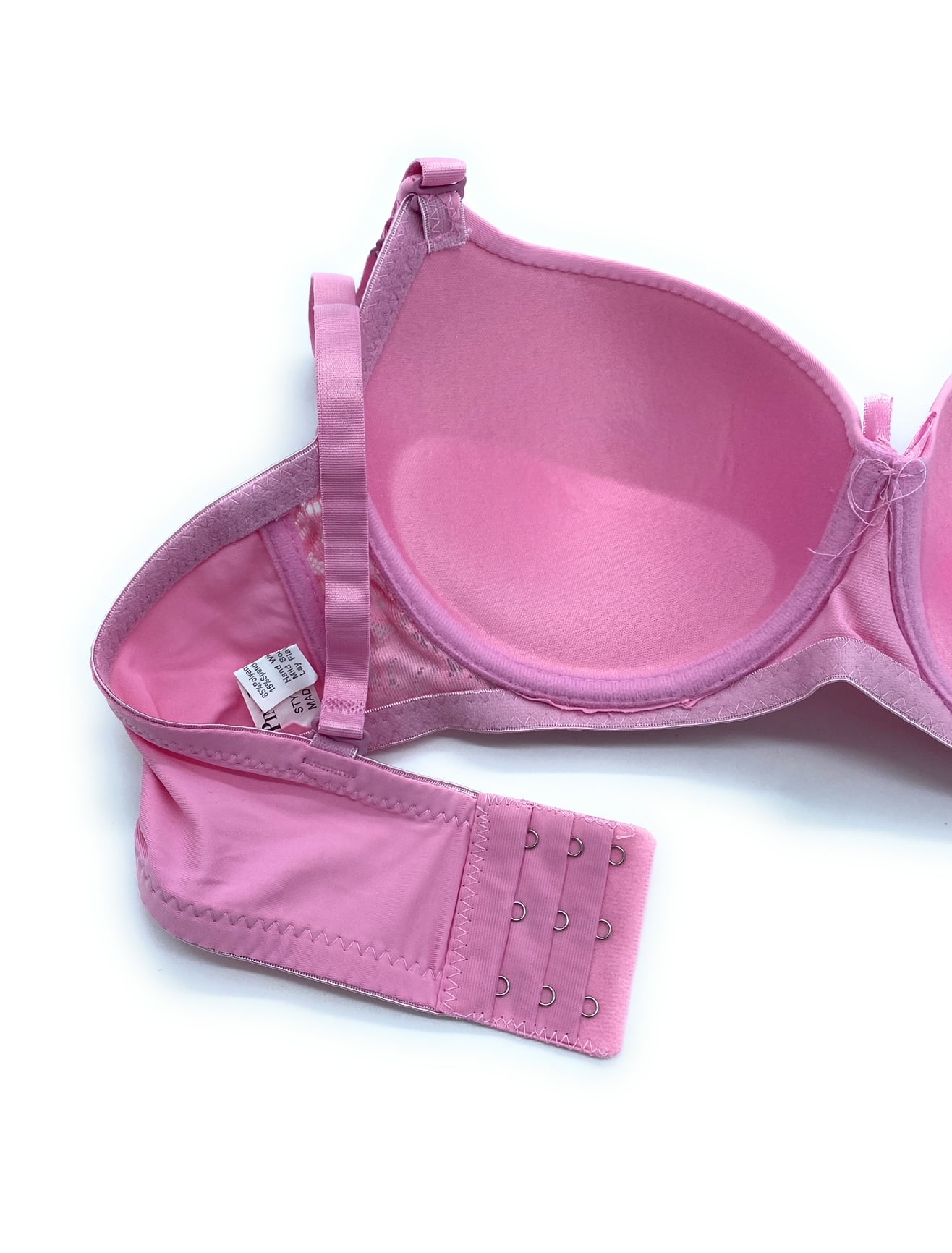 Iheyi Plus Size 6 Pieces Wired Full Cup Lace Plain Light Padded D/DD/DDD Bra (42D)