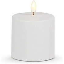 RAZ Imports 3" X 3" White Pillar Candle