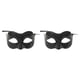 thumbnail image 4 of Jumpingount Retro carnaval decorativo ocultar Props baile de máscaras disfraz bola maquillaje fiesta actuación decoración Halloween negro 2piezas Jumpingount CBP251754, 4 of 6