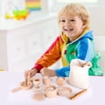 thumbnail image 2 of Herramientas Sensoriales de Madera Migargle Juguetes Montessori para Niños Pequeños, 2 of 7