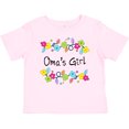thumbnail image 3 of Inktastic Omas Girl Bright Flowers Girls Baby T-Shirt, 3 of 5