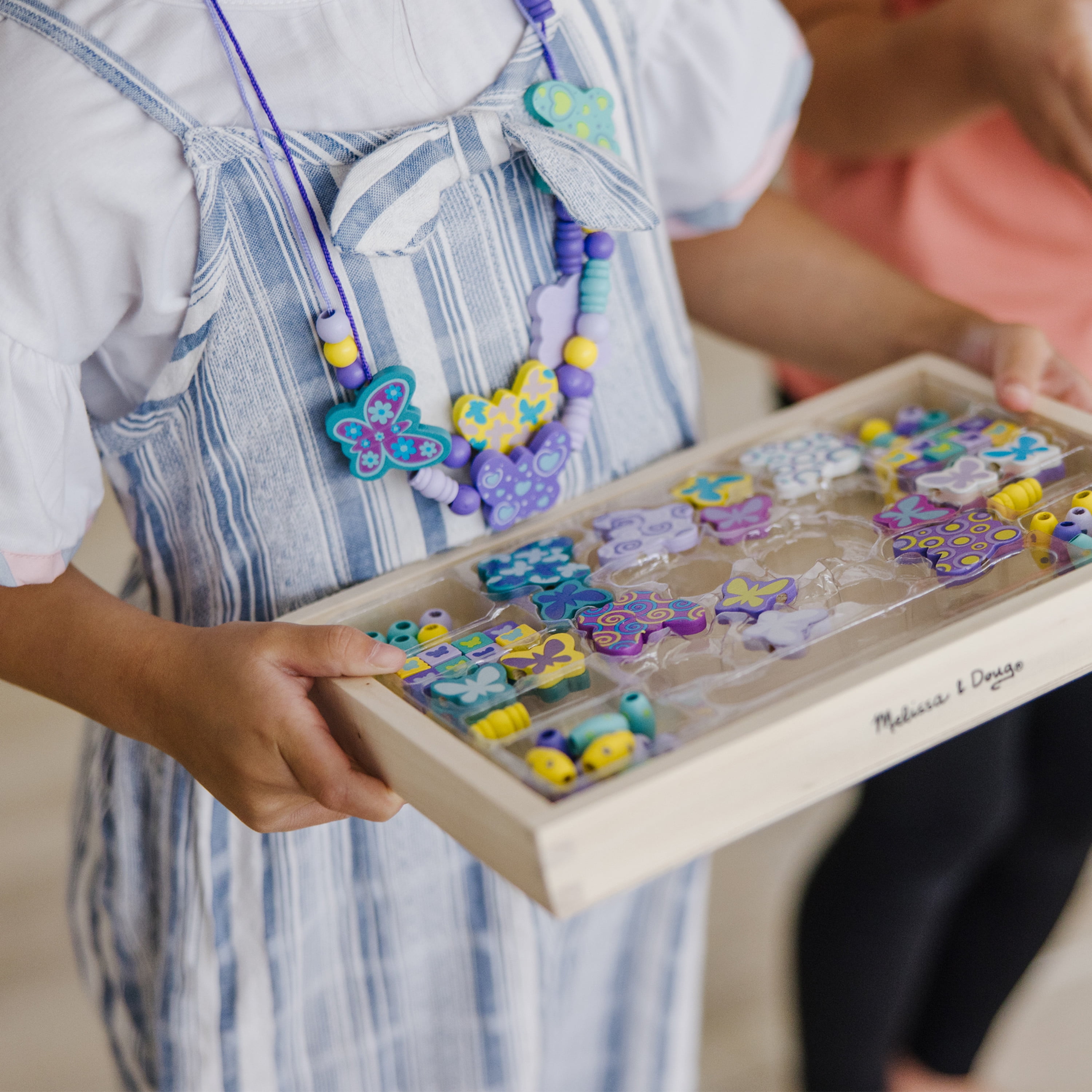 Wooden Bead Set-Butterfly Friends, 1 - Harris Teeter