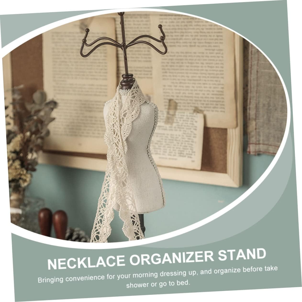 Doll jewelry stand best sale