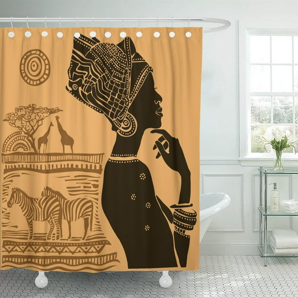 PKNMT Orange People Beautiful Black Woman African American Africa