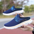 thumbnail image 4 of VoxSoles Clogs for Women Mules Shoes 2025 Breathable Sneakers Womens Comfortable Arch-Support Closed Toe Backless Slides Wedg𝖾 𝖲lip-on Casual Shoes Mesh Slippers 𝖮rthopedic Walking Sneakers, 4 of 7