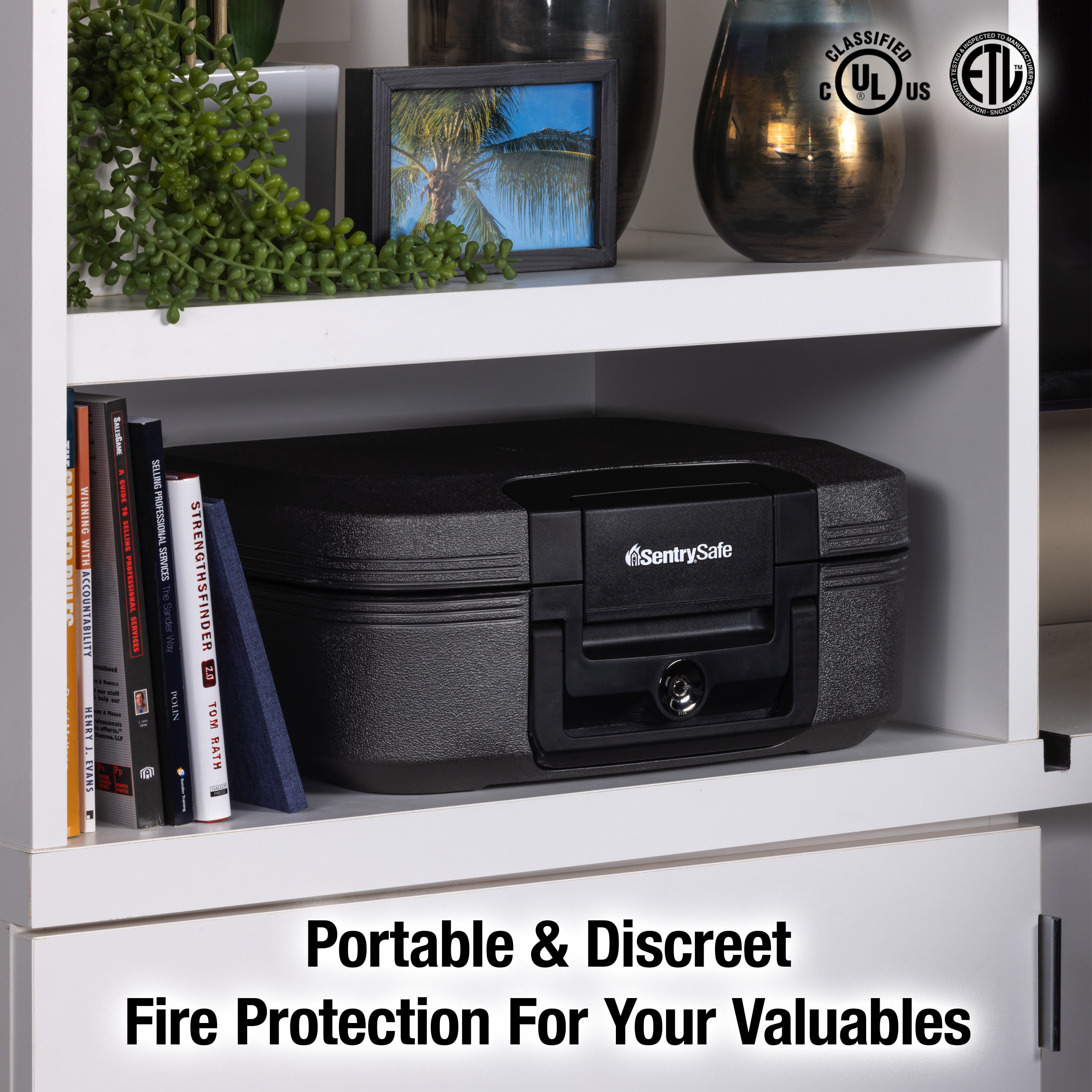 SentrySafe CHW20201 Fire and Water-Resistant Chest Safe with