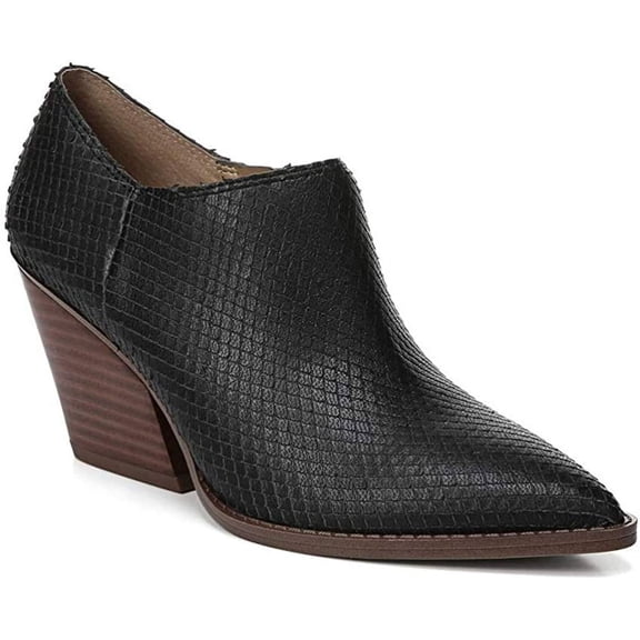 Franco Sarto Women's Garcia Western Bootie, Black, Size US 6 Medium