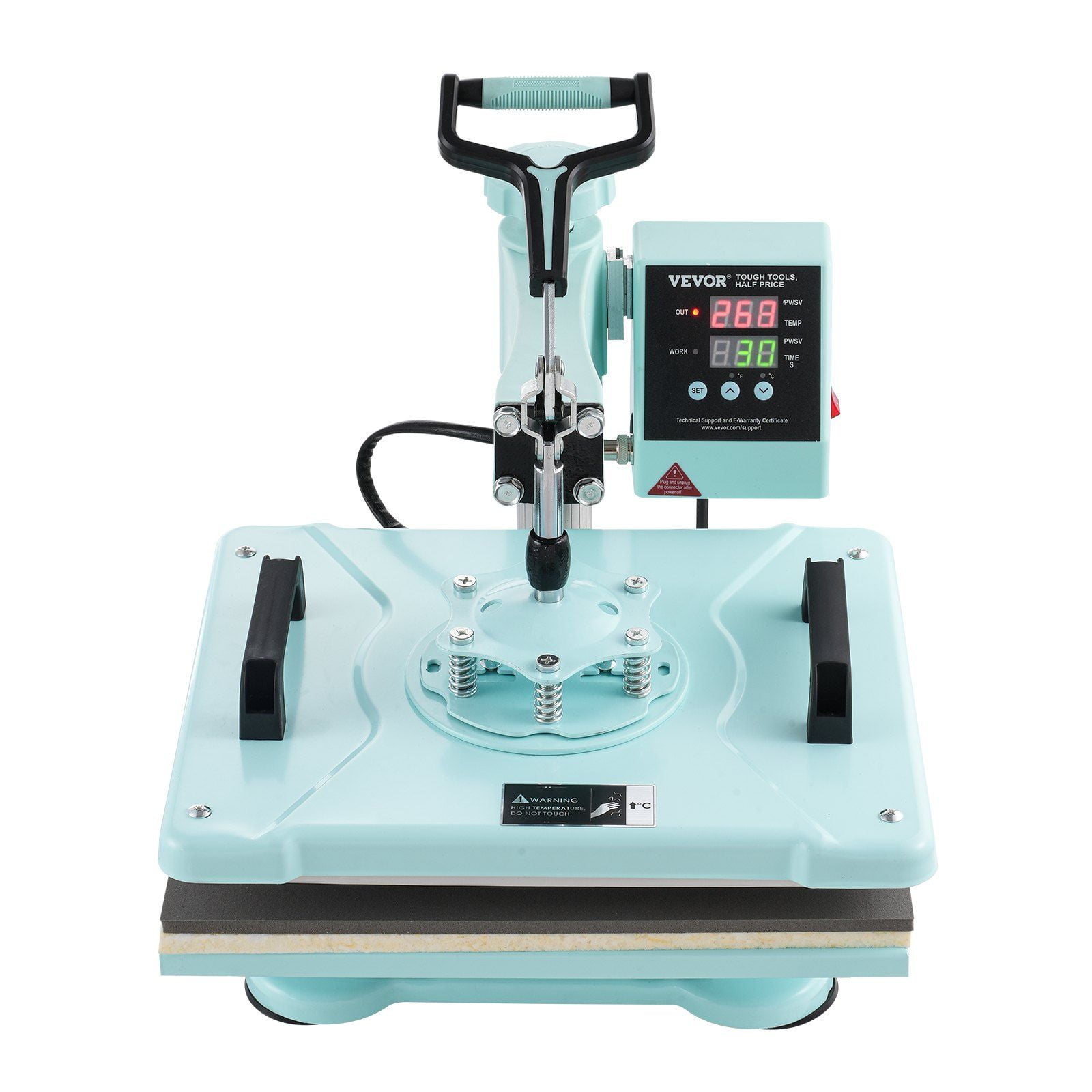 Heat Press Machine 12x15 in 2 in 1 Heat Transfer Machine for T-Shirts Hats