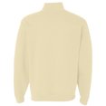 thumbnail image 4 of Mens Zip up Sweatshirt no Hood Long Sleeve Jacket Khaki 3XL, 4 of 4