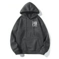 thumbnail image 6 of JUMESGU Vintage Hoodies for Men Mens Hoodies Pullover Oversized Hoodie Sweatshirt Streetwear (Grey,XXL), 6 of 9