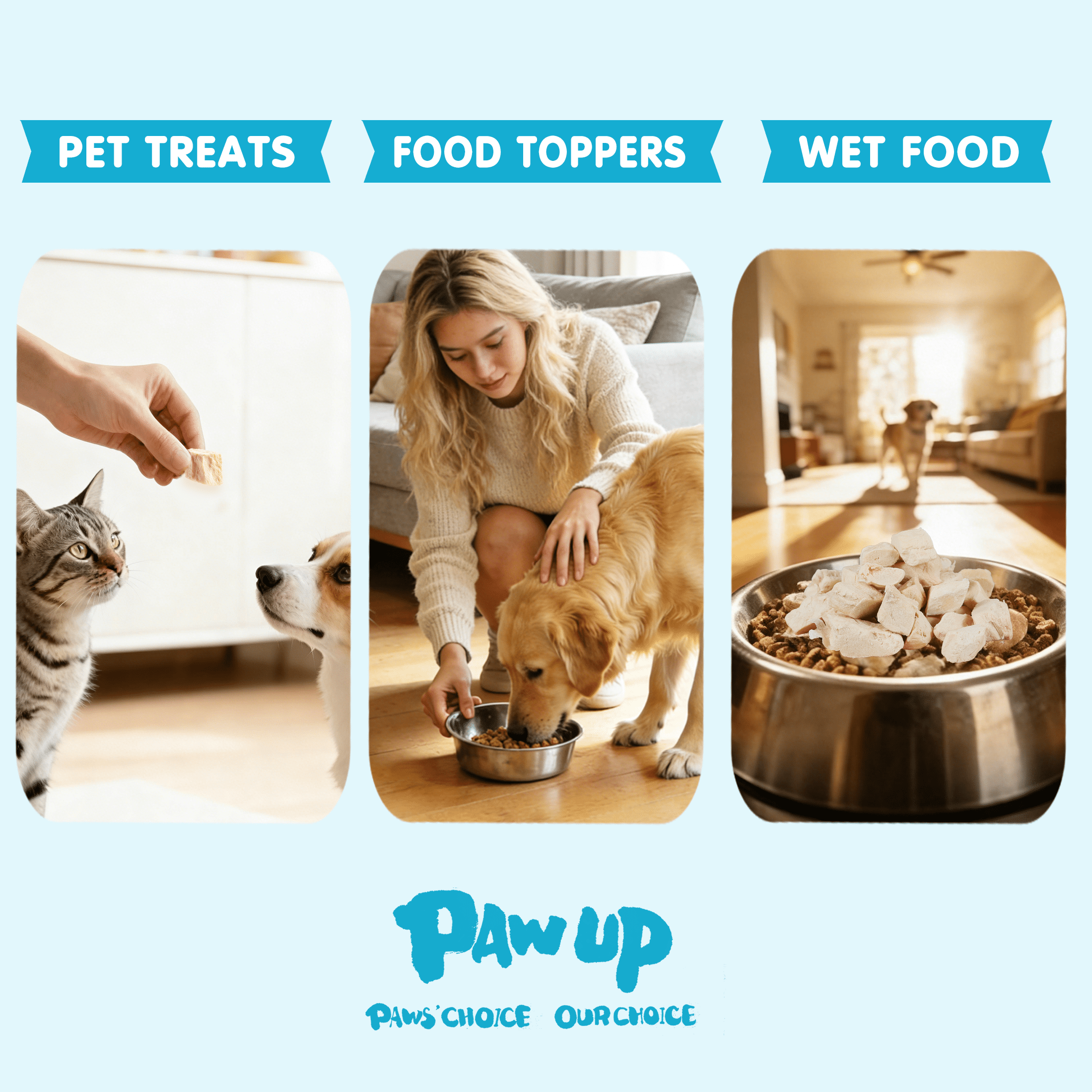 (2 pack) PAWUP Freeze Dried Chicken Slice Dog Treats for Small Medium Large Dogs, Single Ingredient, High Protein, Grain Free Training Snacks, 3.9oz
