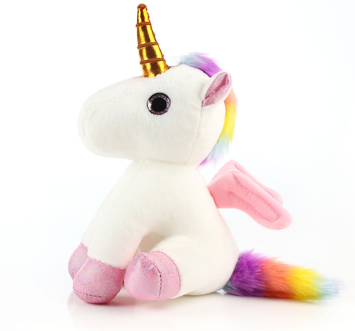 S Fluffy Plush Soft Unicorn Toy Animal Stuffed Doll Baby Birthday Plush Gifts 