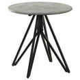thumbnail image 3 of Hadi Ensemble Rond de 3 Pcs SmartTop Table Basse et Bout de Canapé en Ciment, 3 of 11