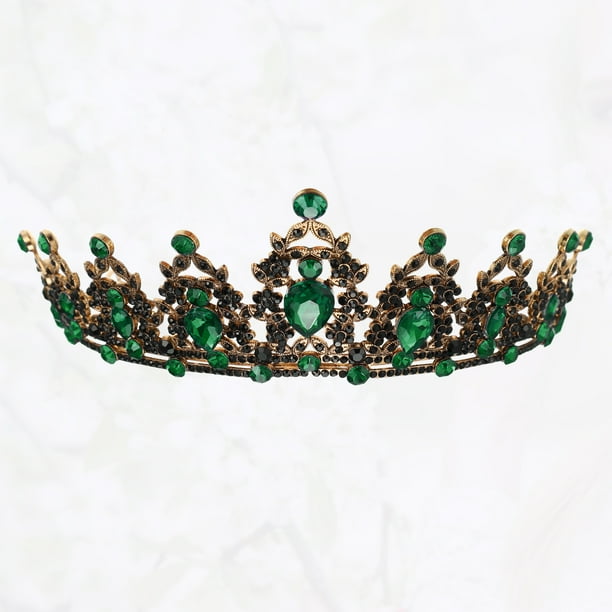 Unique Bargains Women Faux Crystal Queen Crowns Tiara  display picture 2