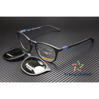 NWT Timberland TB1762 Black Rectangle 56mm Eyeglasses Timberland Eyeglasses TB1762/V 001 56MM Black Square Frame  main image 2