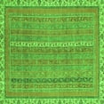 thumbnail image 1 of Ahgly Company Indoor Square Abstract Green Modern Area Rugs, 8' Square, 1 of 4