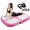 Pink Air Block-3.3ft x 2ft x 4inch, variant on Gymnastics Air Roller Inflatable Tumbling Mat Tumble Trackhandspring Gymnastic With Pump For Yogaing Cheerleading Homee