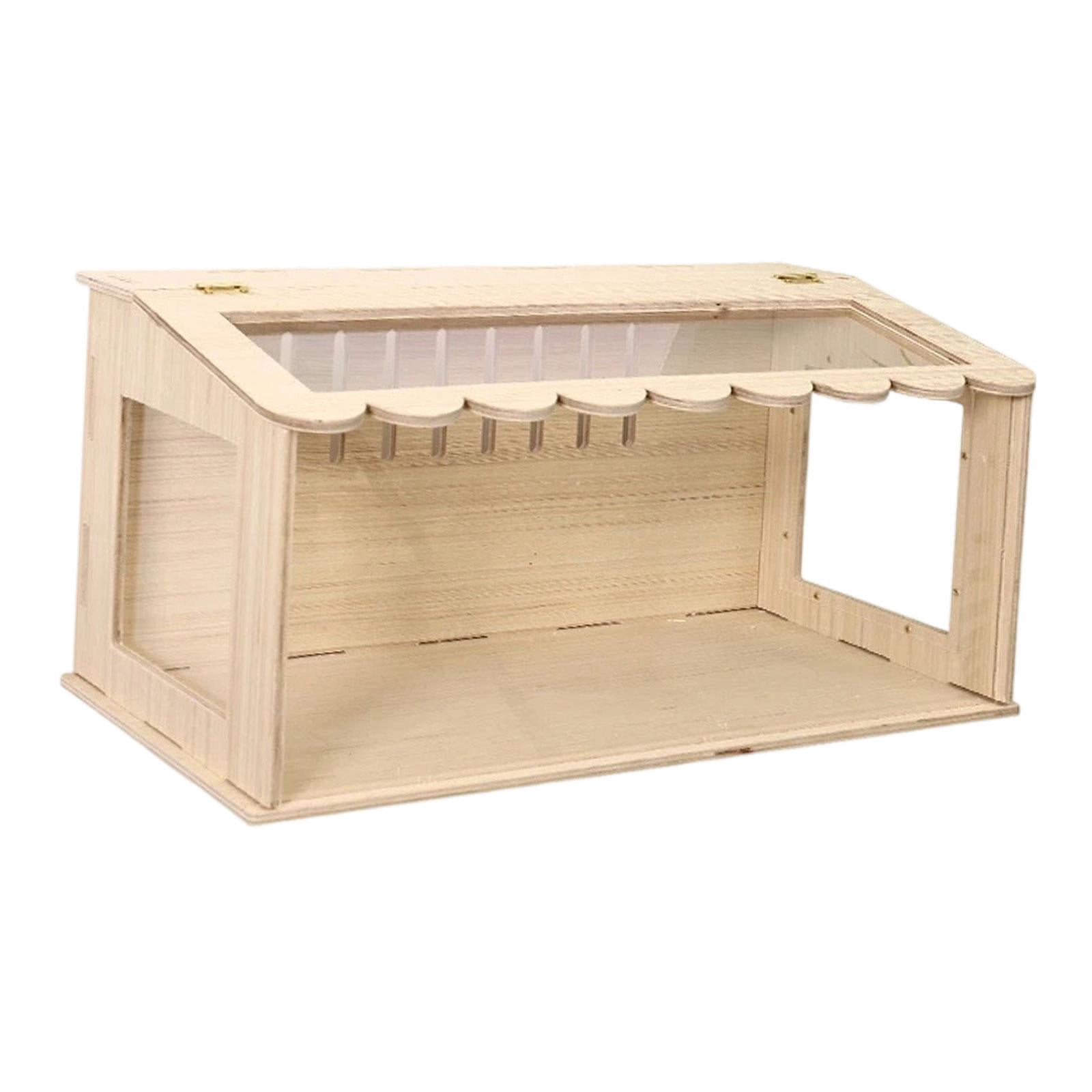 EHJRE Chick Incubator Made of , Hamster Cage for Ducks, Birds, Incubator, Quail Cage, Chicken Coop for Ducks, Birds, Chinchillas, Mice, Hamsters 4cmx3cmx3cm