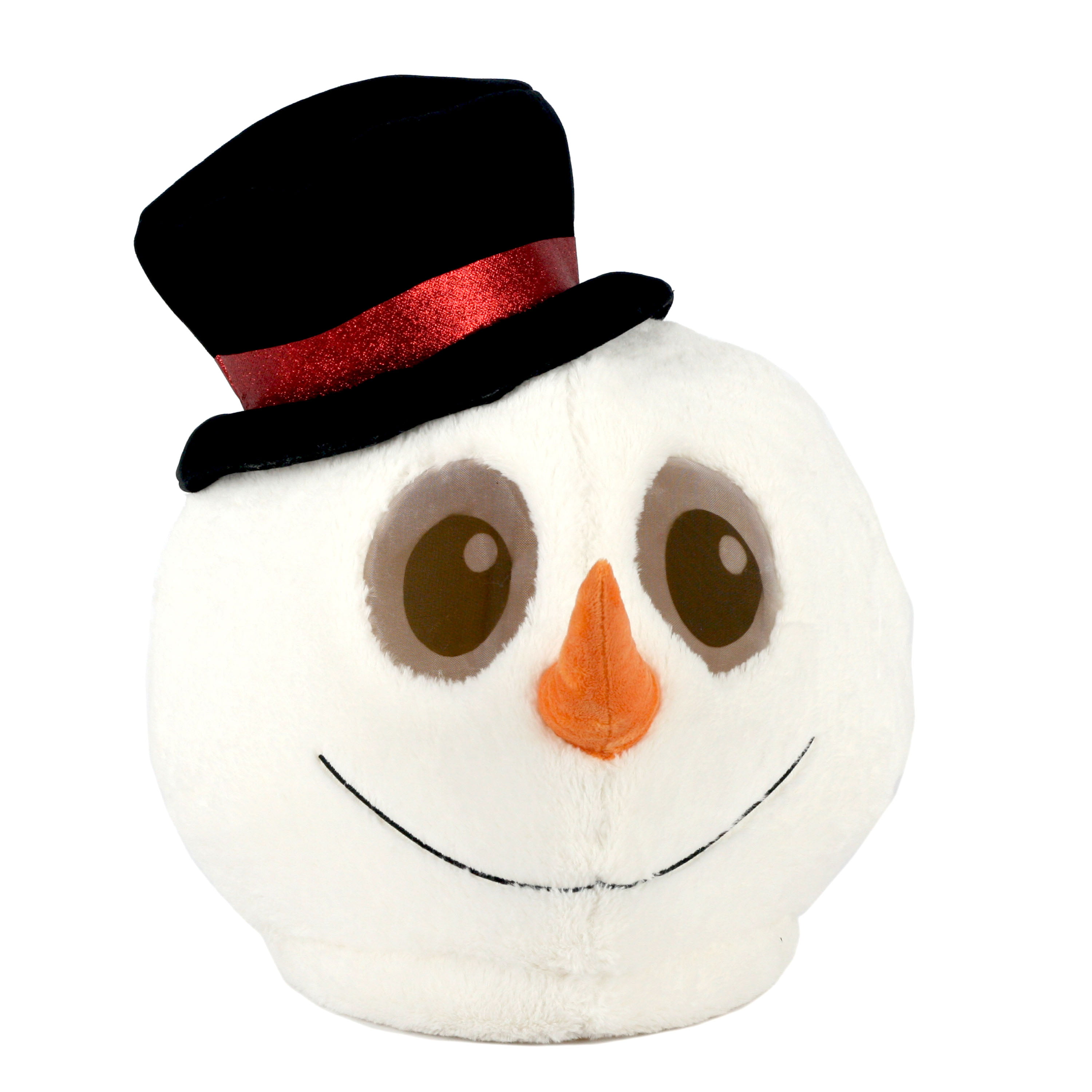 Maskimals Oversized Plush Xmas Mask - Snowman