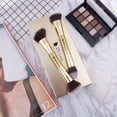 thumbnail image 4 of DUcare Makeup Brushes Duo End Foundation Powder Buffer and Contour Synthetic Cosmetic Tools 2Pcs Christmas Gift, 4 of 9