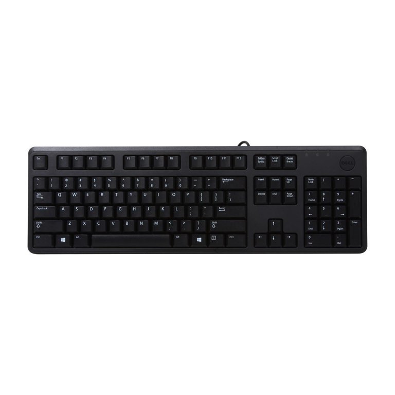 Dell KB212-B ブラック 104 ノーマルキー USB有線 人間工学キーボード