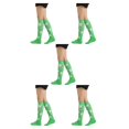 thumbnail image 1 of Calcetines a Rayas hasta la Rodilla Minnieouse Estrella de Cinco Puntas Type2 NO2, 1 of 1