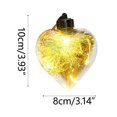 thumbnail image 3 of Navidad LED Bola de Navidad transparente Árbol de Navidad Colgante que brilla intensamente Wmkox8yii fhajkh2080, 3 of 3