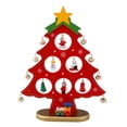 thumbnail image 1 of De Navidad De Madera De Mesa Con Mini Adornos, Decoraciones Navideñas, Regalos Para Niños seitruly HA047126-02, 1 of 6