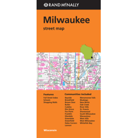 Folded Map Milwaukee Street Map