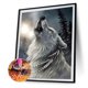 thumbnail image 1 of Cuadros Decorativos 5D diamante pintura Animal lobo completo redondo taladro DIY mosaico imagen pared artesanía Ehuebsd embutido en tela, 1 of 1