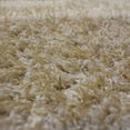 thumbnail image 3 of Elegant and Plush Hand-Woven Solid Shag Indoor High Traffic Area Rug by Blue Nile Mills - 8' x 10', Beige, 3 of 5