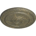 thumbnail image 3 of Ekena Millwork 19 3/4"OD x 1 1/2"P Kepler Traditional Ceiling Medallion (For Canopies up to 4 1/2"), Hand-Painted Witch Hazel Crackle, 3 of 5