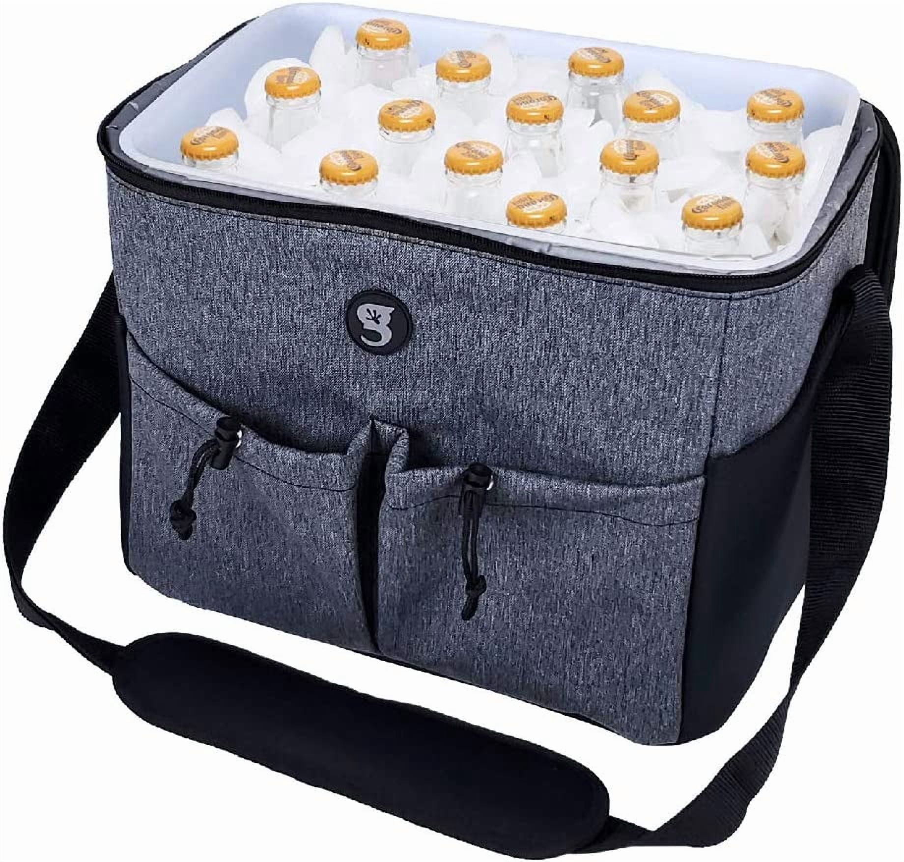 Geckobrands Large 15 Bottle / 24 Can Cooler Everyday Grey