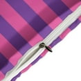 thumbnail image 2 of Pink And Purple Stripes 3D Set Duvet Cover Quilt Cover Theme for Twin Size, 2 of 6