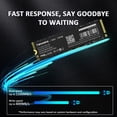 thumbnail image 3 of Fanxiang S501 128GB M.2 2280 PCIe Gen3 x4 NVMe SSD, 3D NAND Internal Solid State Drive Up to 1100MB/s for Laptop Desktop, 3 of 9