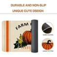 thumbnail image 5 of Fall Welcome Decorative Door Mat, Pumpkin Doormat Thanksgiving Decor Rustic Yard Floor Mat Switch Mat for Indoor Outdoor 17 x 29 Inch, F-J-M-D-S018-06, 5 of 5