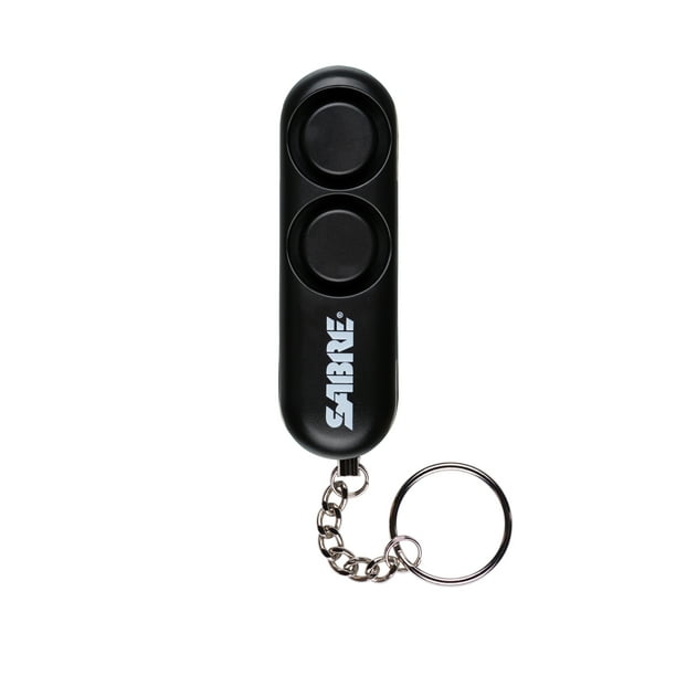 SABRE Personal Alarm With Key Ring, Black