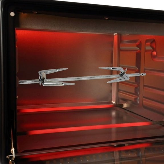 ELAYARD Stainless Steel Rotating Roast Chicken Forks for Home Grilling, 1 Set Kitchen BBQ Tool