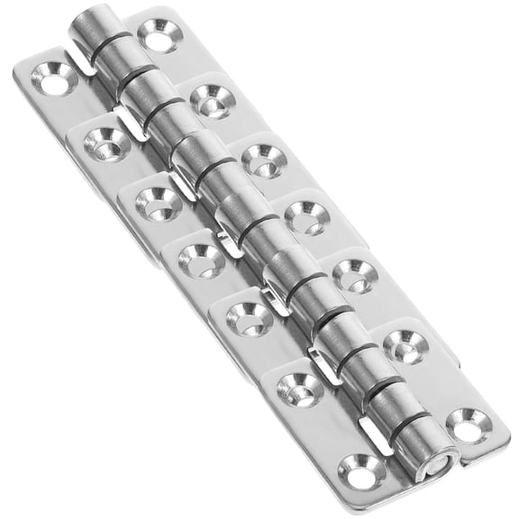 CRILSTYLEO 2-Pack Barn Door Hinges Replacement, Metal -Plated, Quiet and Sturdy Door Hardware for Smooth