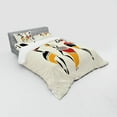 thumbnail image 3 of Ambesonne African Bedding Set 3 Pcs, Native Dancers, Twin XL, Multicolor, 3 of 3