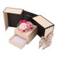 thumbnail image 4 of Caja de regalo de flores preservadas, caja de regalo de joyería de flores artificiales eternas para mujeres, mamá, novia, anillo, collar, 4 of 8